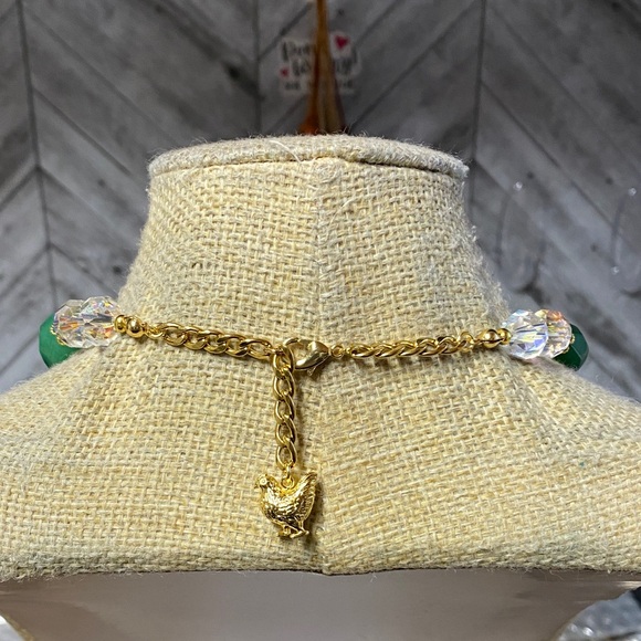 Emerald Crystal 18 in Necklace Aprilsplace - Picture 2 of 12